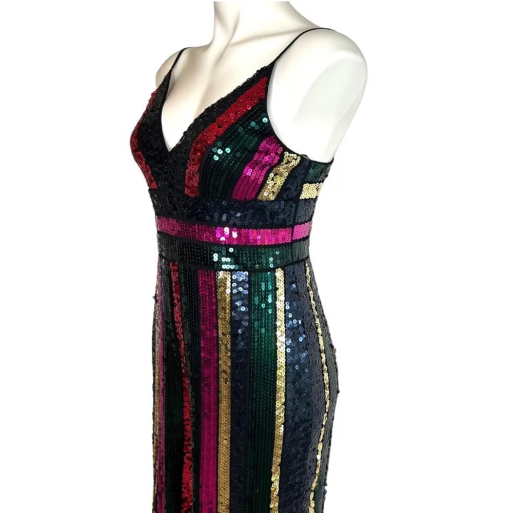 Stunning, Multi-Color Sequin Jumpsuit! New Withou… - image 4